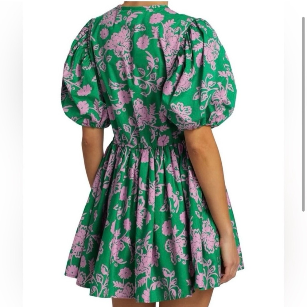 XIRENA pink and green floral Aurie Dress - Picture 2 of 3